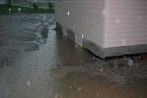 Water In Basement / Crawl Space Drainage Problems